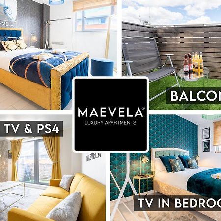 Maevela Apartments - Ultra Lavish Luxury 2 Bed Apartment City Centre - With Balcony - Free Secure Parking - Ps4 & Smart Tv'S Birmingham Exteriér fotografie
