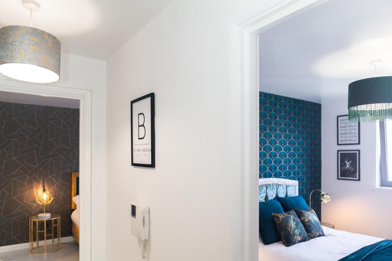 Maevela Apartments - Ultra Lavish Luxury 2 Bed Apartment City Centre - With Balcony - Free Secure Parking - Ps4 & Smart Tv'S Birmingham Exteriér fotografie