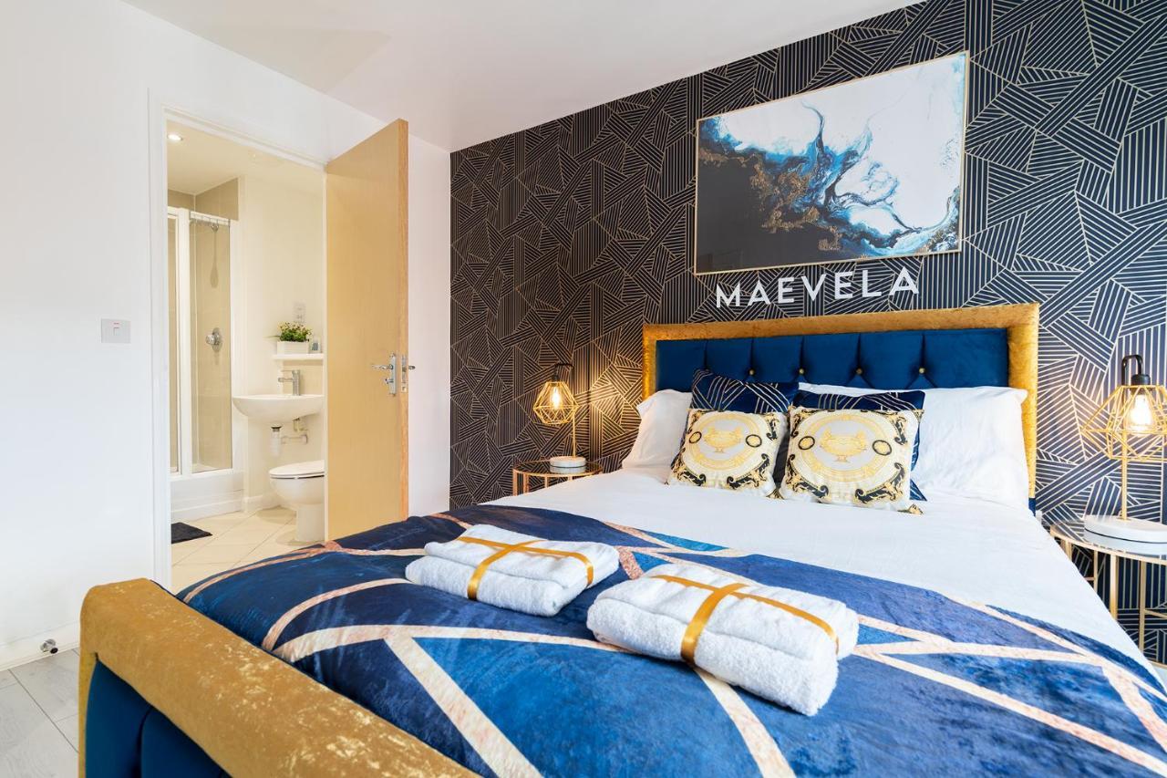 Maevela Apartments - Ultra Lavish Luxury 2 Bed Apartment City Centre - With Balcony - Free Secure Parking - Ps4 & Smart Tv'S Birmingham Exteriér fotografie