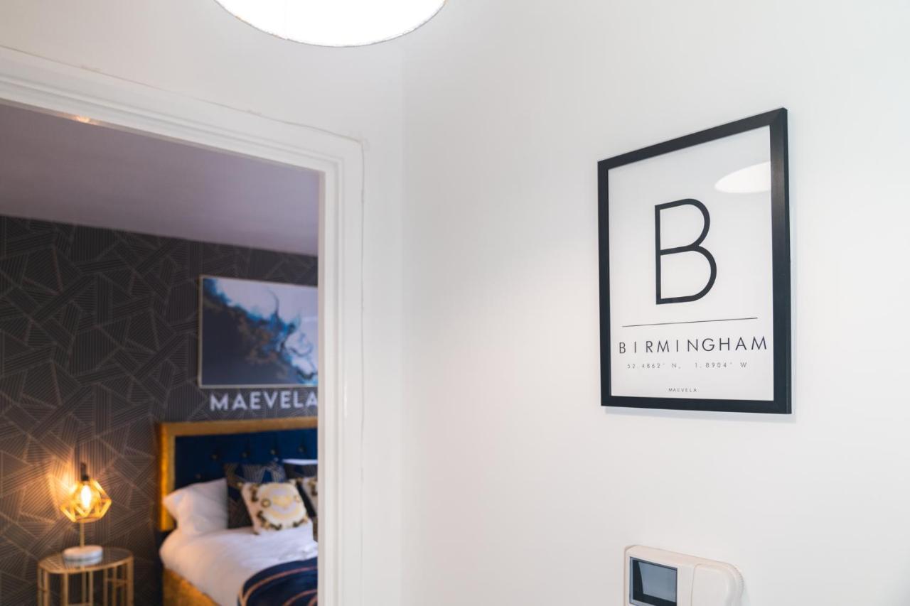 Maevela Apartments - Ultra Lavish Luxury 2 Bed Apartment City Centre - With Balcony - Free Secure Parking - Ps4 & Smart Tv'S Birmingham Exteriér fotografie